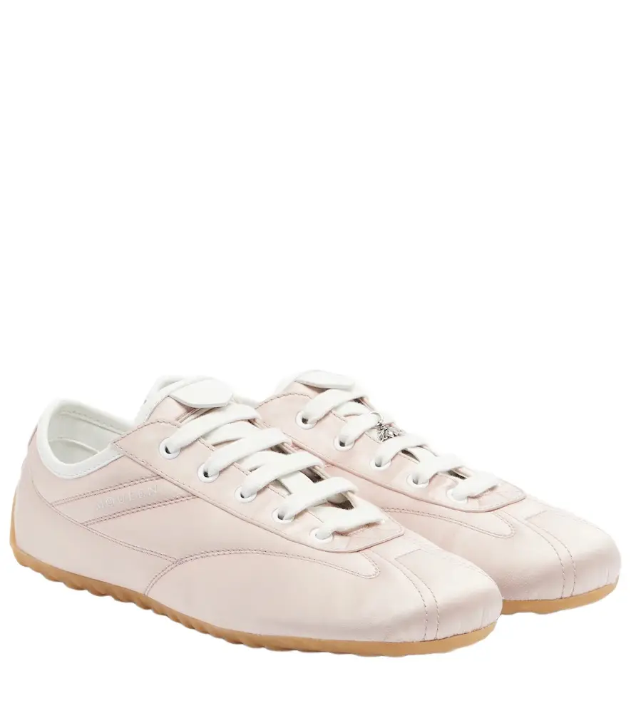 Alexander McQueen Boxe satin sneakers