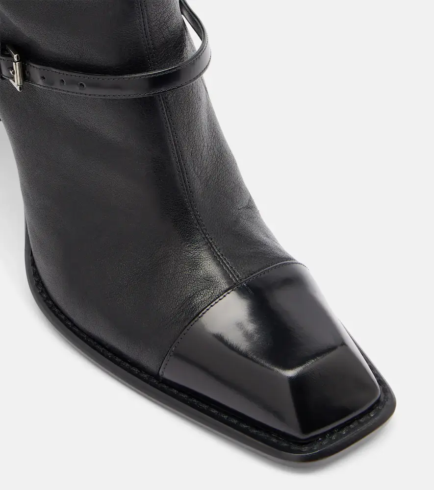 Alexander McQueen Niko leather knee-high boots | Thumbnail 4 Alexander McQueen Niko leather knee-high boots | Thumbnail 4