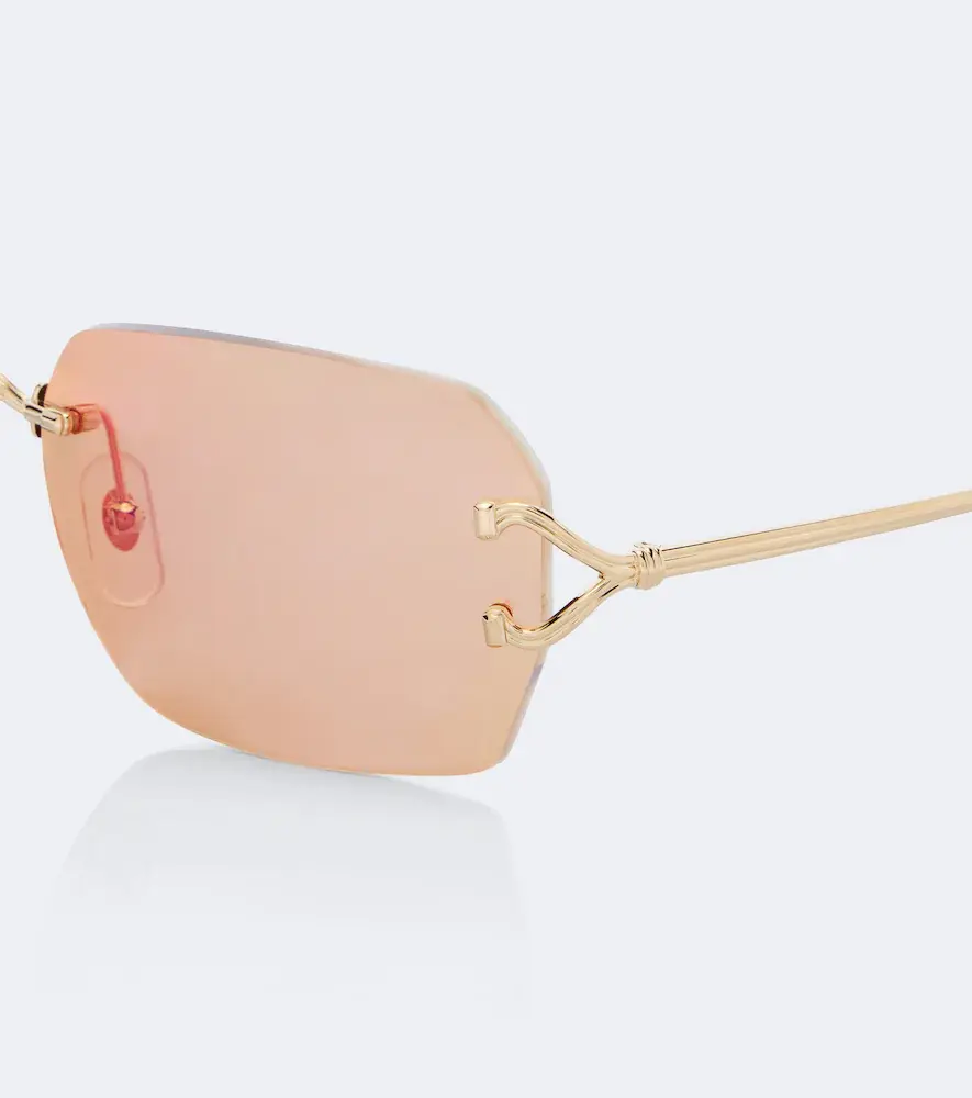 Cartier Eyewear Collection Décor C Classique de Cartier square sunglasses | Thumbnail 2 Cartier Eyewear Collection Décor C Classique de Cartier square sunglasses | Thumbnail 2