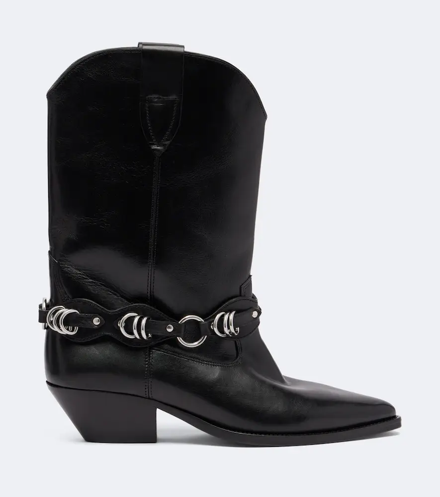Isabel Marant Duerto embellished leather cowboy boots | Thumbnail 2 Isabel Marant Duerto embellished leather cowboy boots | Thumbnail 2