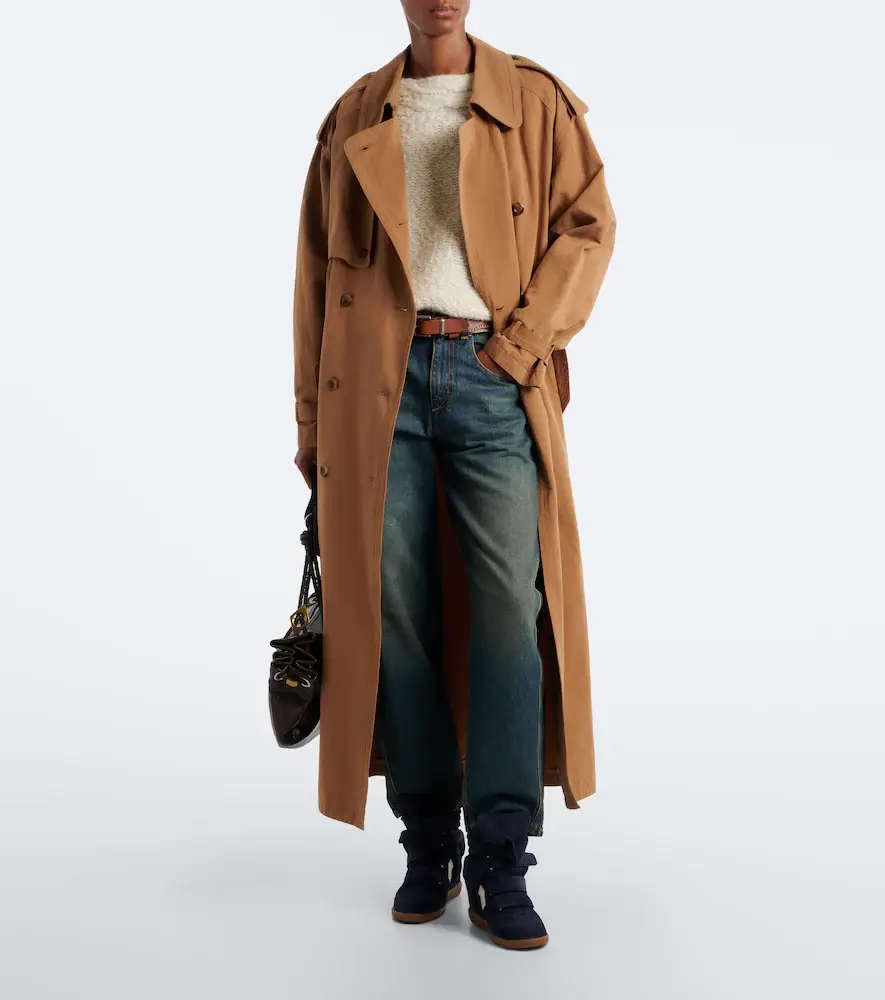 Isabel Marant Beckett leather and suede wedge sneakers | Thumbnail 5 Isabel Marant Beckett leather and suede wedge sneakers | Thumbnail 5