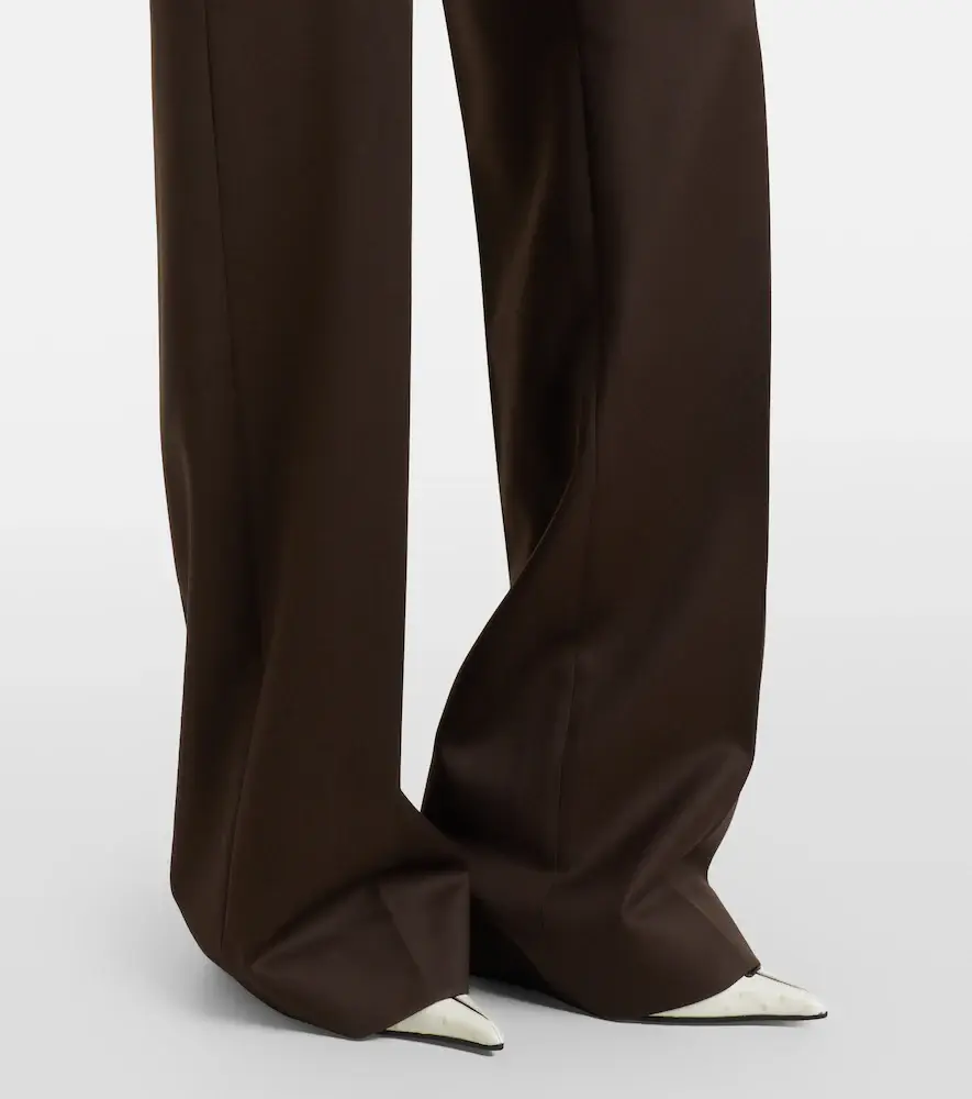 Alexander McQueen Wool straight pants | Thumbnail 3 Alexander McQueen Wool straight pants | Thumbnail 3