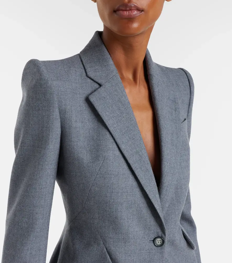 Alexander McQueen Wool blazer | Thumbnail 4 Alexander McQueen Wool blazer | Thumbnail 4