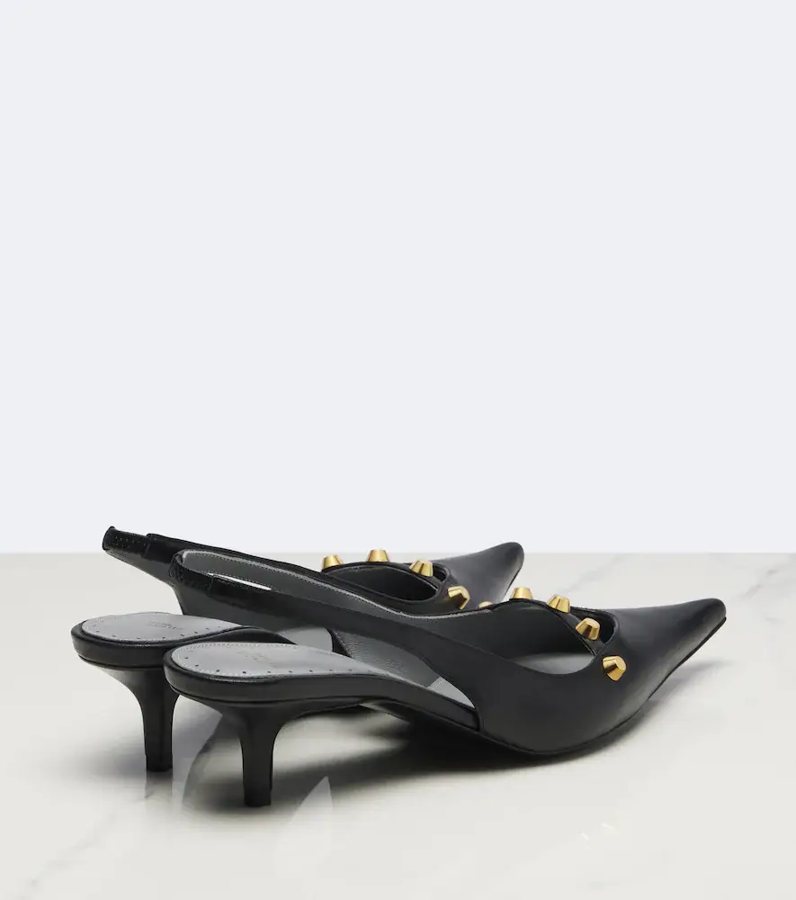 Balenciaga Midnight City leather slingback pumps | Thumbnail 2 Balenciaga Midnight City leather slingback pumps | Thumbnail 2
