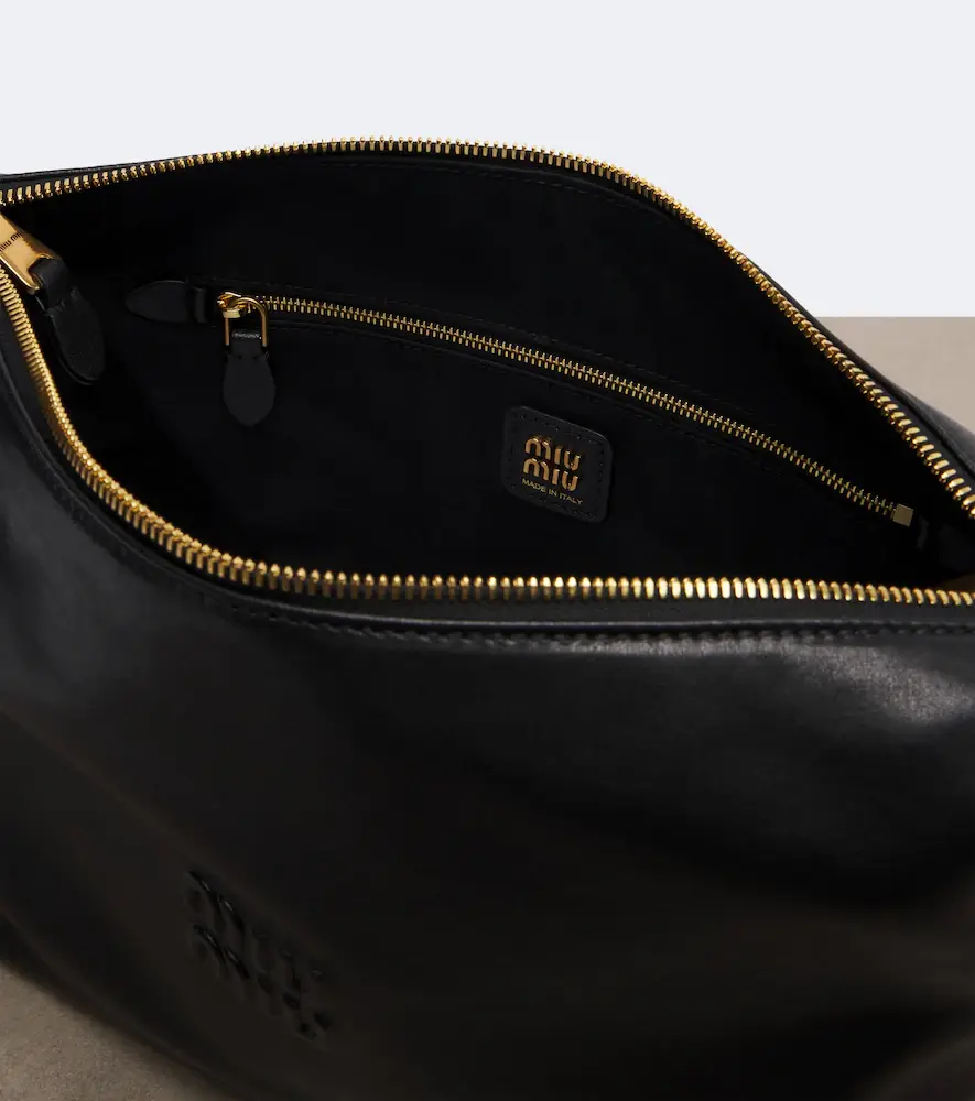 Miu Miu Spirit leather shoulder bag | Thumbnail 2 Miu Miu Spirit leather shoulder bag | Thumbnail 2
