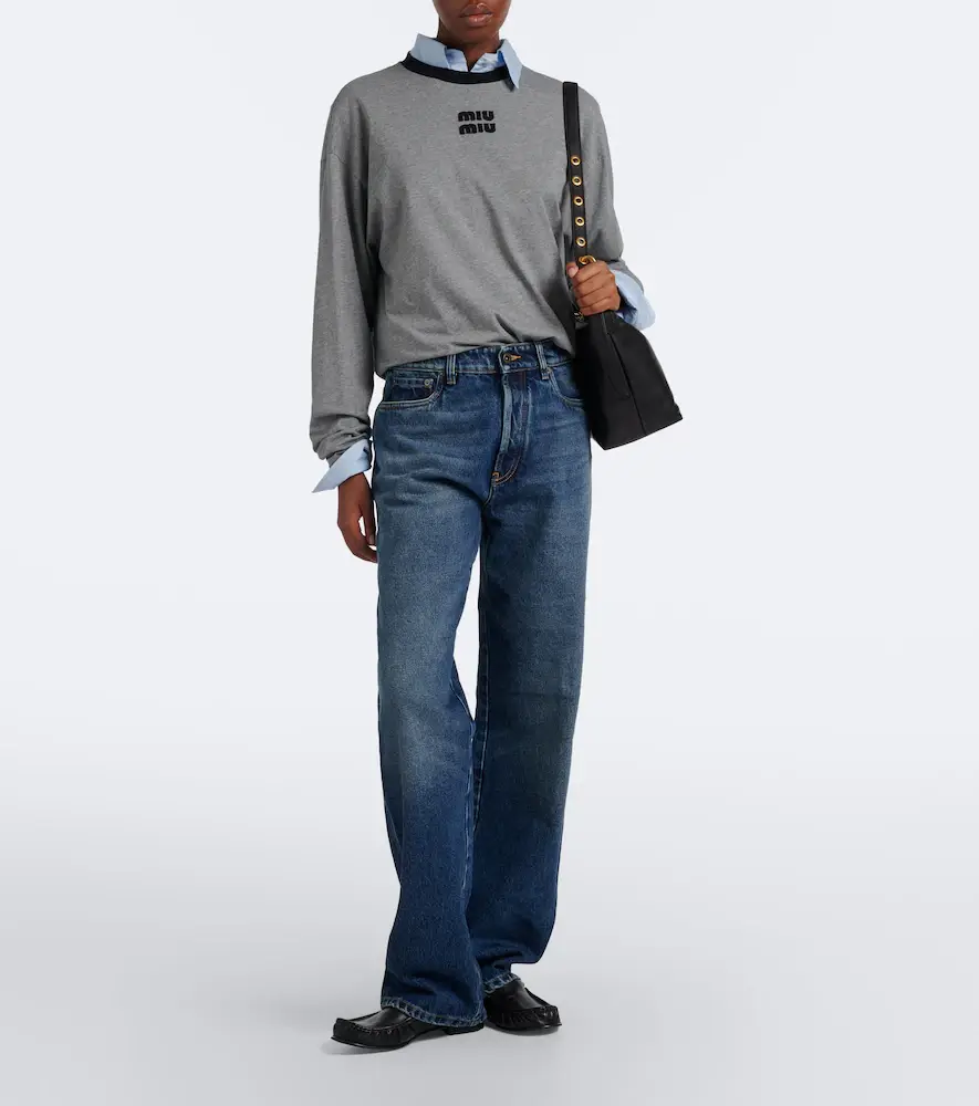 Miu Miu Spirit leather shoulder bag | Thumbnail 6 Miu Miu Spirit leather shoulder bag | Thumbnail 6
