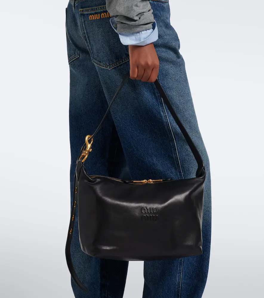 Miu Miu Spirit leather shoulder bag | Thumbnail 7 Miu Miu Spirit leather shoulder bag | Thumbnail 7