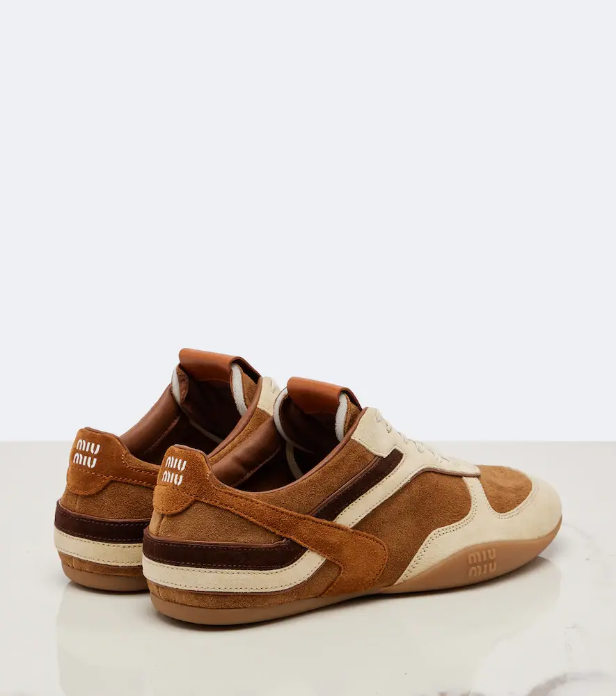 Miu Miu Gymnasium suede sneakers | Thumbnail 2 Miu Miu Gymnasium suede sneakers | Thumbnail 2
