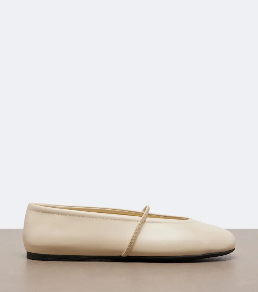 Miu Miu Leather ballet flats | Thumbnail 3 Miu Miu Leather ballet flats | Thumbnail 3