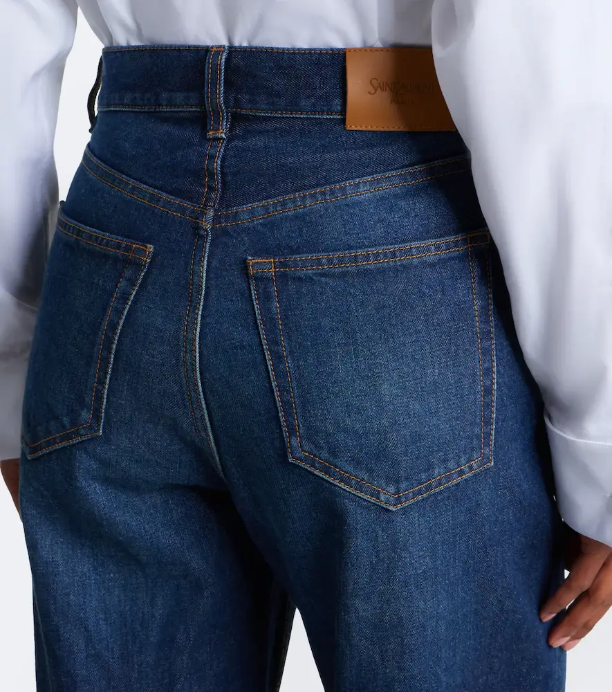 Saint Laurent Faded wide-leg jeans | Thumbnail 3