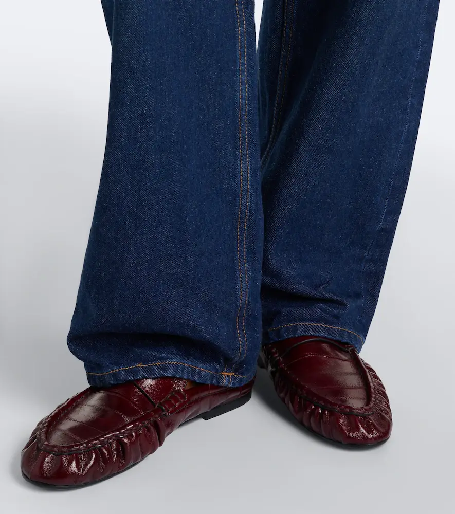 Saint Laurent Faded wide-leg jeans | Thumbnail 5