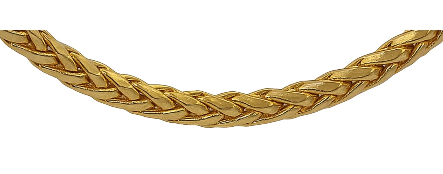 Wish Fine Jewelry 14KY 7.3g Spiga Necklaces