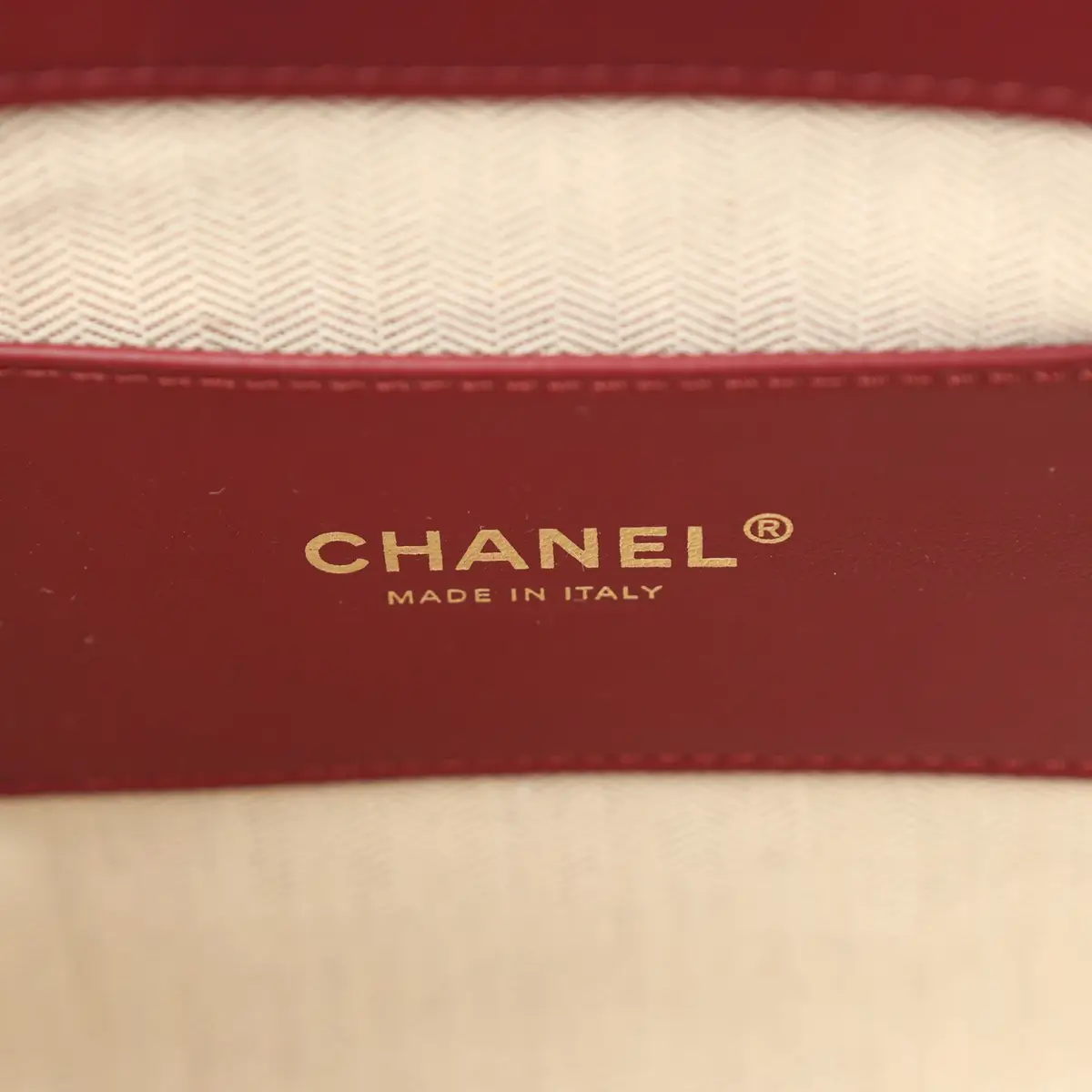 Chanel Chanel "CC Loop" Bucket Bag with Leather Strap Dark Beige Suede, Black Leather Gold Hardware | Thumbnail 11