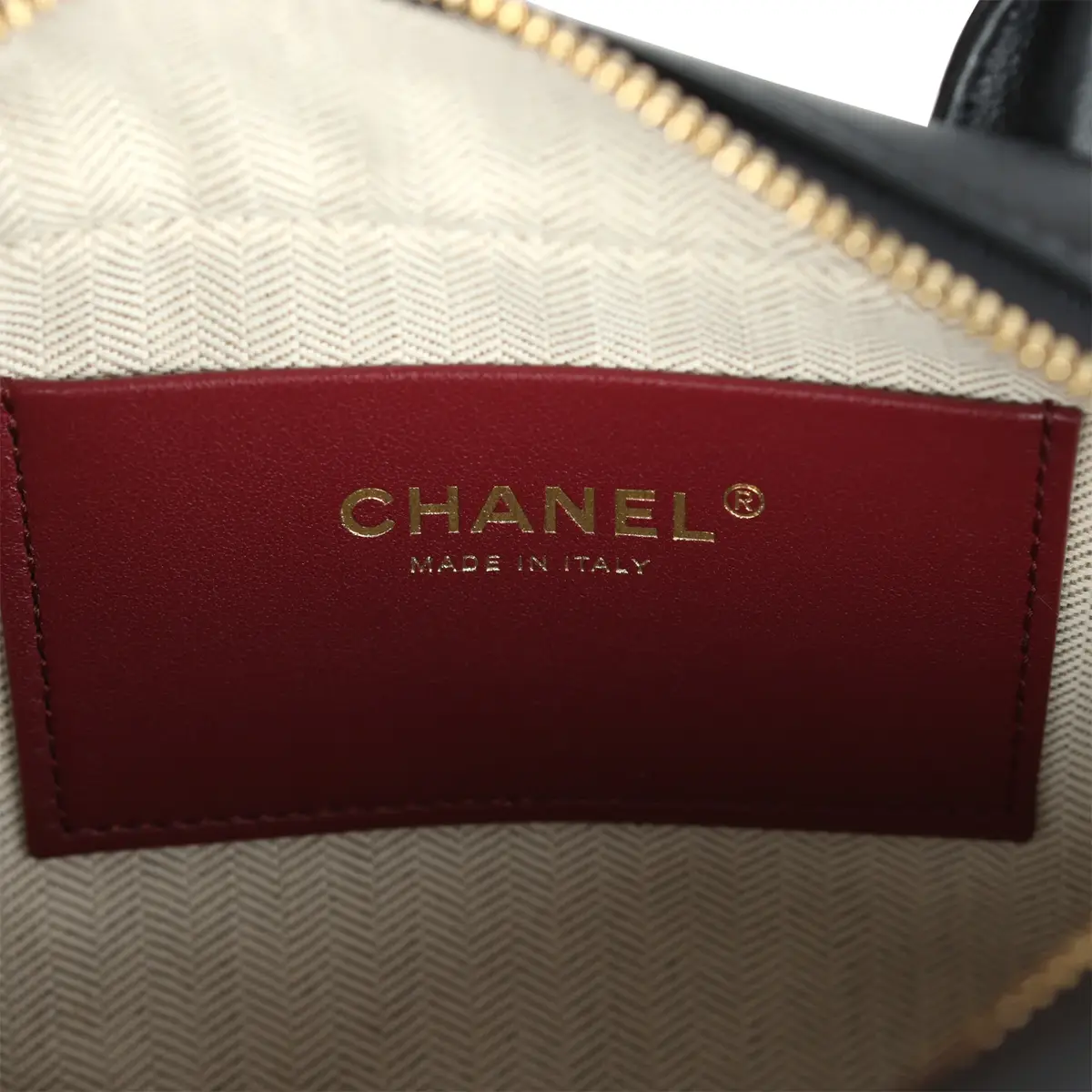 Chanel Chanel Mini Bowling Bag with Strap Black Calfskin Gold Hardware | Thumbnail 10 Chanel Chanel Mini Bowling Bag with Strap Black Calfskin Gold Hardware | Thumbnail 10