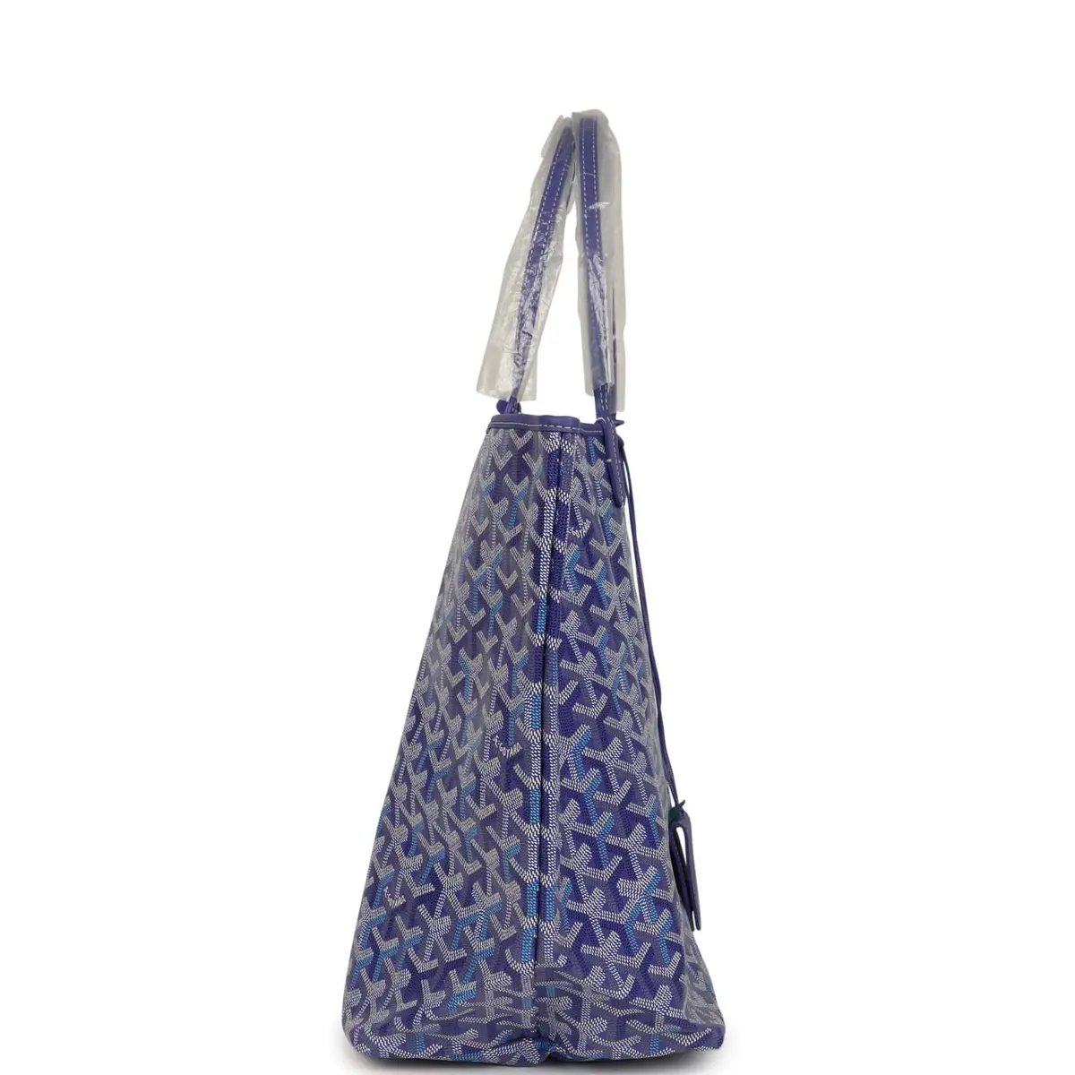 goyard Goyard Goyardine Blueberry Purple Saint Louis GM Tote Palladium Hardware | Thumbnail 3 goyard Goyard Goyardine Blueberry Purple Saint Louis GM Tote Palladium Hardware | Thumbnail 3