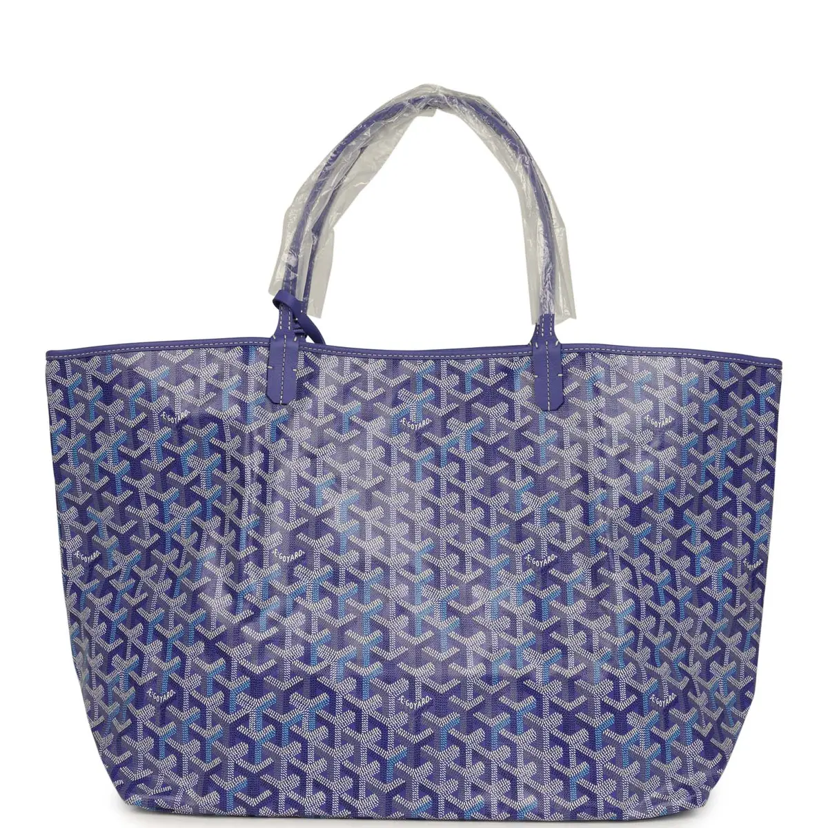 goyard Goyard Goyardine Blueberry Purple Saint Louis GM Tote Palladium Hardware | Thumbnail 4 goyard Goyard Goyardine Blueberry Purple Saint Louis GM Tote Palladium Hardware | Thumbnail 4