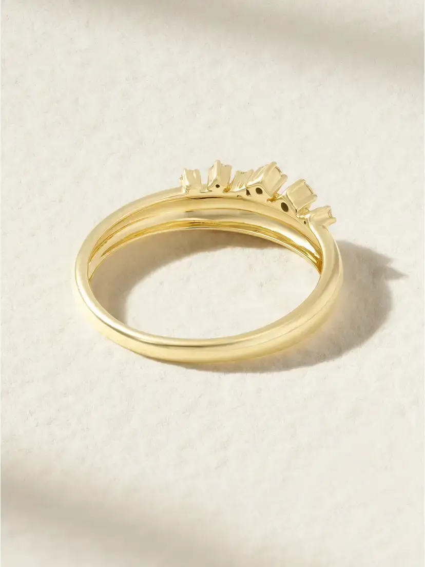 Mizuki 14-karat Gold Diamond Ring | Thumbnail 3 Mizuki 14-karat Gold Diamond Ring | Thumbnail 3