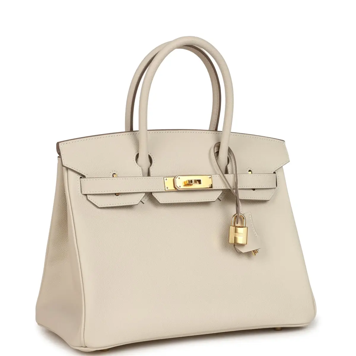 HERMÈS Hermes Birkin 30 Craie Epsom Gold Hardware | Thumbnail 2