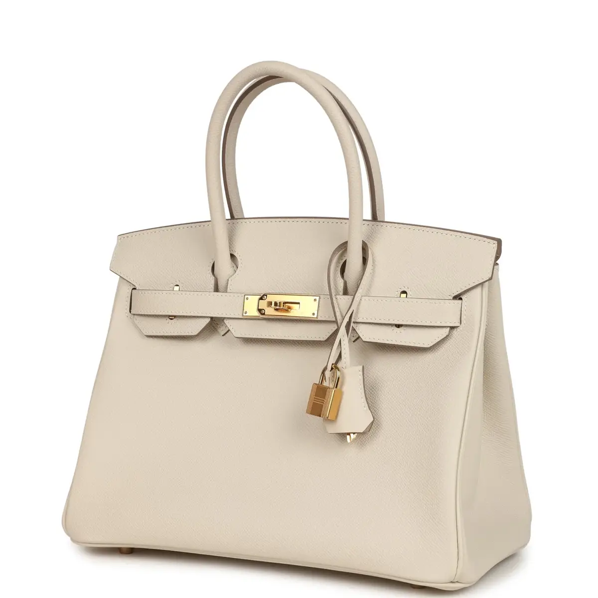 HERMÈS Hermes Birkin 30 Craie Epsom Gold Hardware | Thumbnail 5