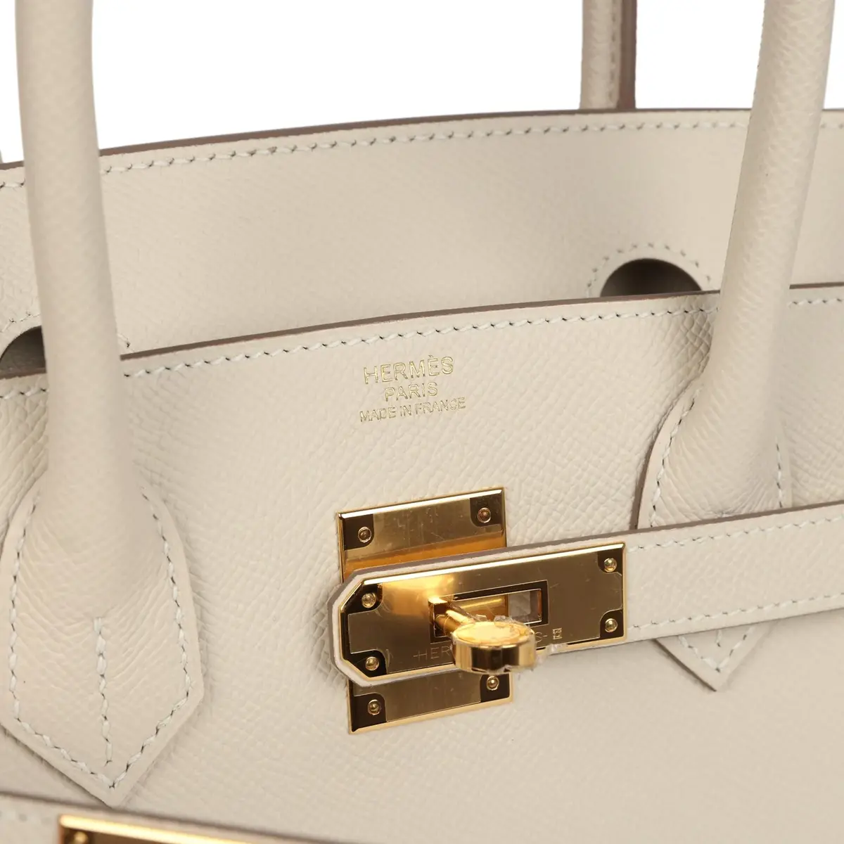 HERMÈS Hermes Birkin 30 Craie Epsom Gold Hardware | Thumbnail 7