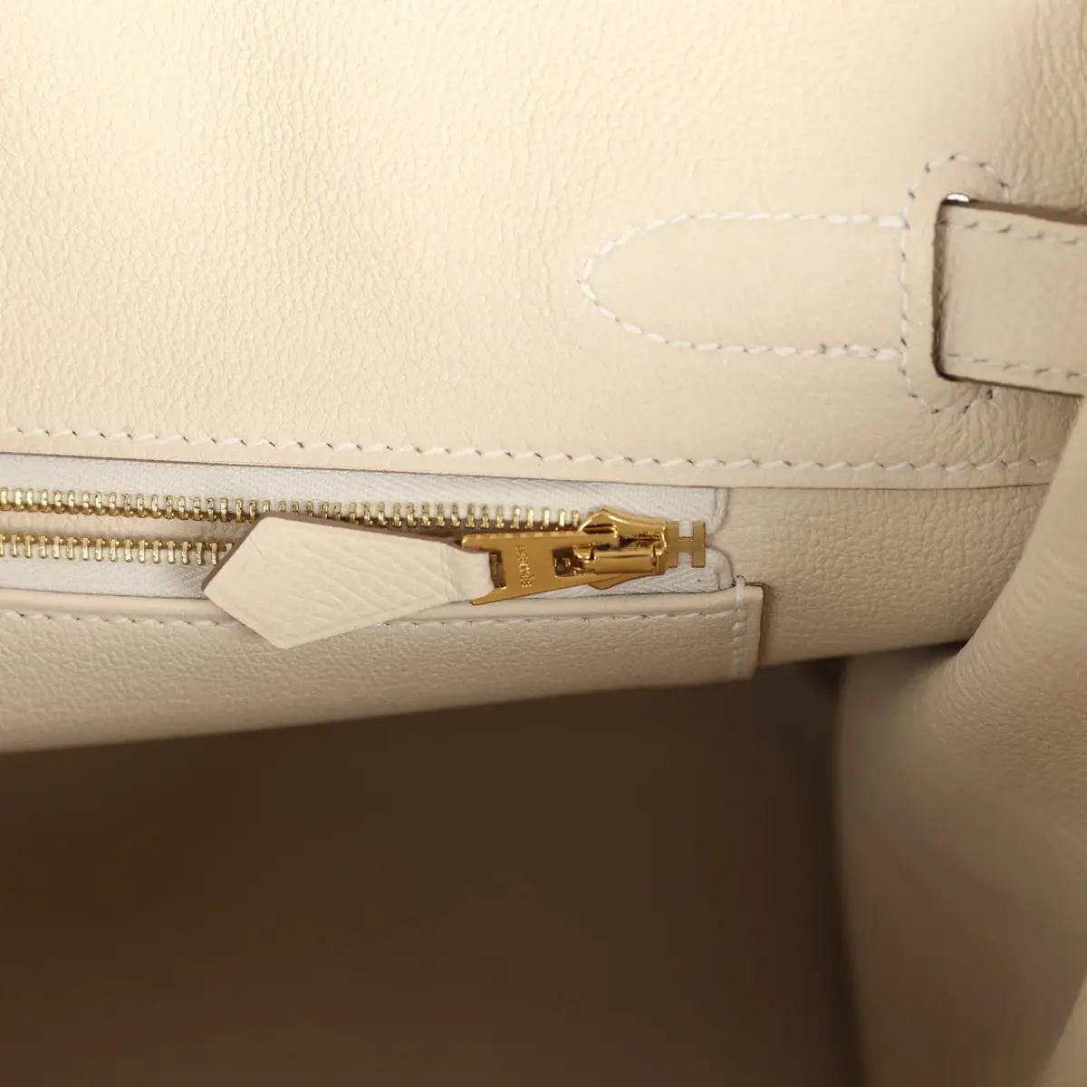 HERMÈS Hermes Birkin 30 Craie Epsom Gold Hardware | Thumbnail 9