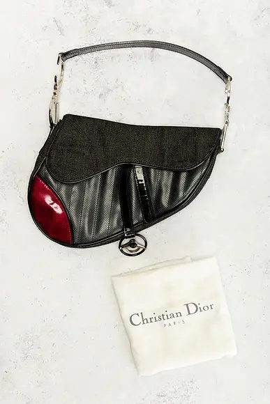 Dior Cadillac Saddle Bag | Thumbnail 10 Dior Cadillac Saddle Bag | Thumbnail 10
