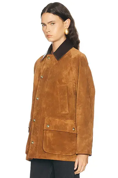 Nili Lotan Kedem Suede Parka | Thumbnail 3 Nili Lotan Kedem Suede Parka | Thumbnail 3
