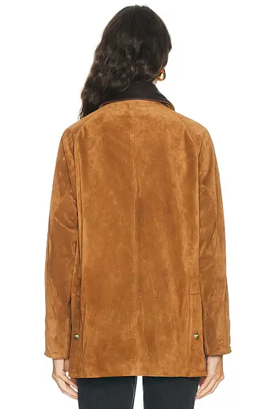 Nili Lotan Kedem Suede Parka | Thumbnail 4 Nili Lotan Kedem Suede Parka | Thumbnail 4