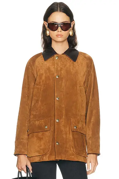 NILI LOTAN Kedem Suede Parka | Image 1 NILI LOTAN Kedem Suede Parka | Image 1