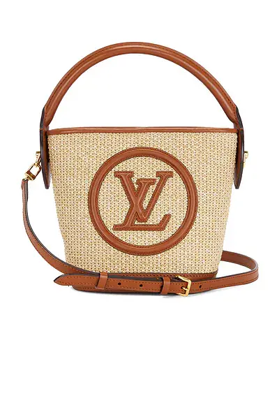 Louis Vuitton Raffia Petite Bucket NM Bag | Image 1 Louis Vuitton Raffia Petite Bucket NM Bag | Image 1
