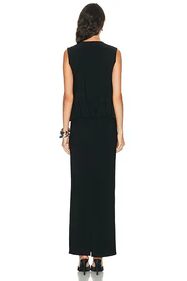 Norma Kamali Babydoll Gown | Thumbnail 3 Norma Kamali Babydoll Gown | Thumbnail 3