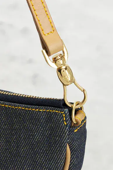 Dior Denim Pochette Saddle Bag | Thumbnail 6 Dior Denim Pochette Saddle Bag | Thumbnail 6