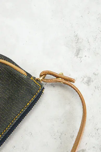Dior Denim Pochette Saddle Bag | Thumbnail 7 Dior Denim Pochette Saddle Bag | Thumbnail 7