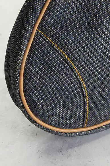 Dior Denim Pochette Saddle Bag | Thumbnail 8