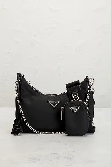 Prada Re-Edition 2005 Re-Nylon Shoulder Bag | Thumbnail 2 Prada Re-Edition 2005 Re-Nylon Shoulder Bag | Thumbnail 2