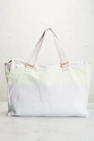 Chanel Chanel Denim Double Pocket Tote Bag | Thumbnail 3