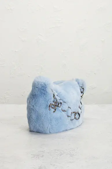 Chanel Chanel Rabbit Fur Hobo Bag | Thumbnail 4