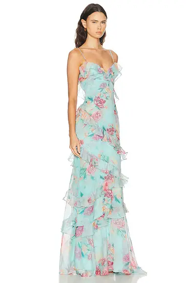 PatBo Flora Mist Long Dress | Thumbnail 2 PatBo Flora Mist Long Dress | Thumbnail 2
