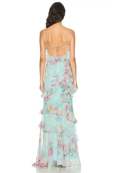 PatBo Flora Mist Long Dress | Thumbnail 3 PatBo Flora Mist Long Dress | Thumbnail 3