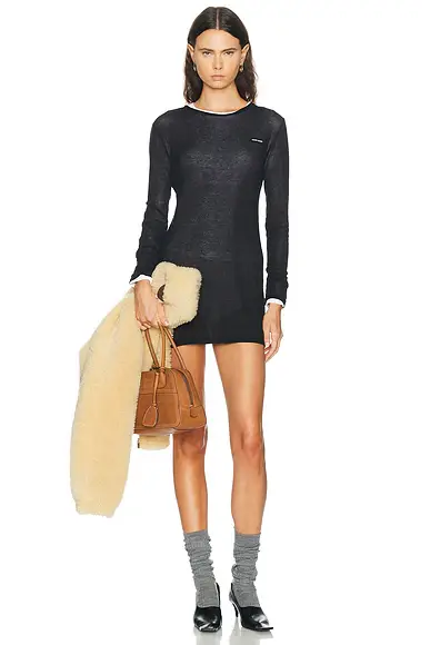 Miu Miu Costina Dress | Thumbnail 4