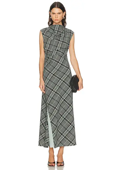 Simkhai Burke Sleeveless Midi Dress | Image 1 Simkhai Burke Sleeveless Midi Dress | Image 1