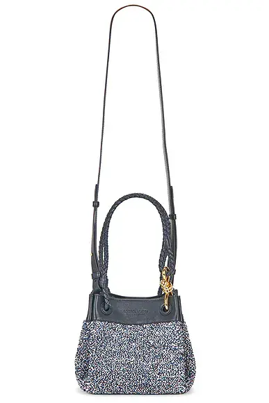 Bottega Veneta Small Parachute Curly Raffia Bag | Image 1 Bottega Veneta Small Parachute Curly Raffia Bag | Image 1
