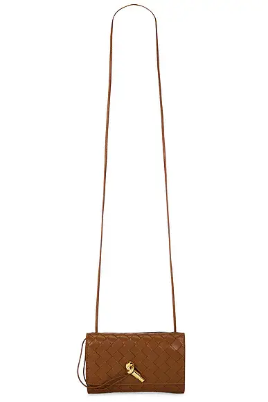 Bottega Veneta Andiamo Slim Pouch On Strap | Image 1 Bottega Veneta Andiamo Slim Pouch On Strap | Image 1