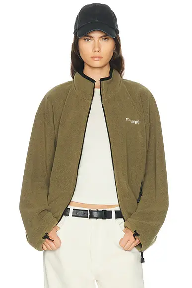 Miu Miu Pile Jacket | Image 1 Miu Miu Pile Jacket | Image 1