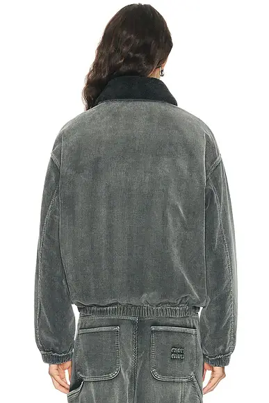 Miu Miu Velluto Old Jacket | Thumbnail 4 Miu Miu Velluto Old Jacket | Thumbnail 4