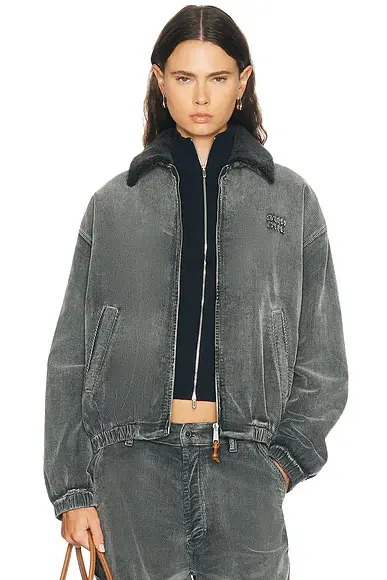 Miu Miu Velluto Old Jacket | Image 1 Miu Miu Velluto Old Jacket | Image 1