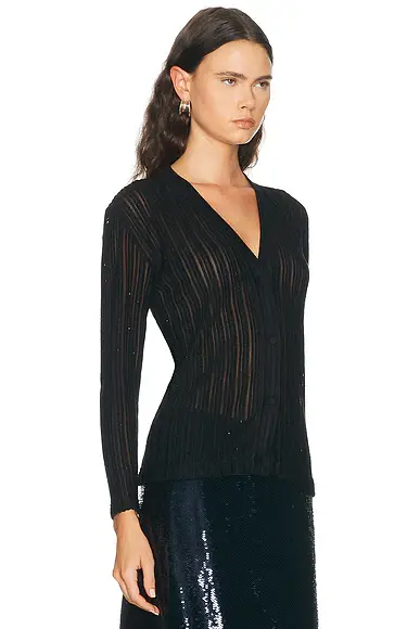 Tom Ford Micro Sequins Evening Cardigan | Thumbnail 2