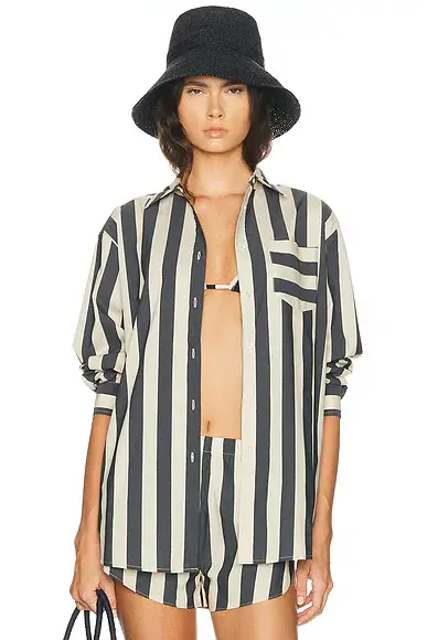 Solid & Striped The Avril Button Down Shirt | Image 1 Solid & Striped The Avril Button Down Shirt | Image 1