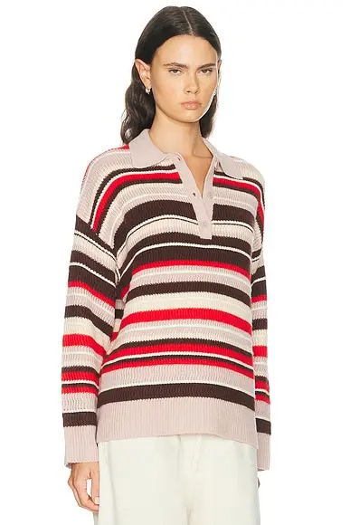 Sablyn Billie Relaxed Collared Sweater | Thumbnail 2 Sablyn Billie Relaxed Collared Sweater | Thumbnail 2