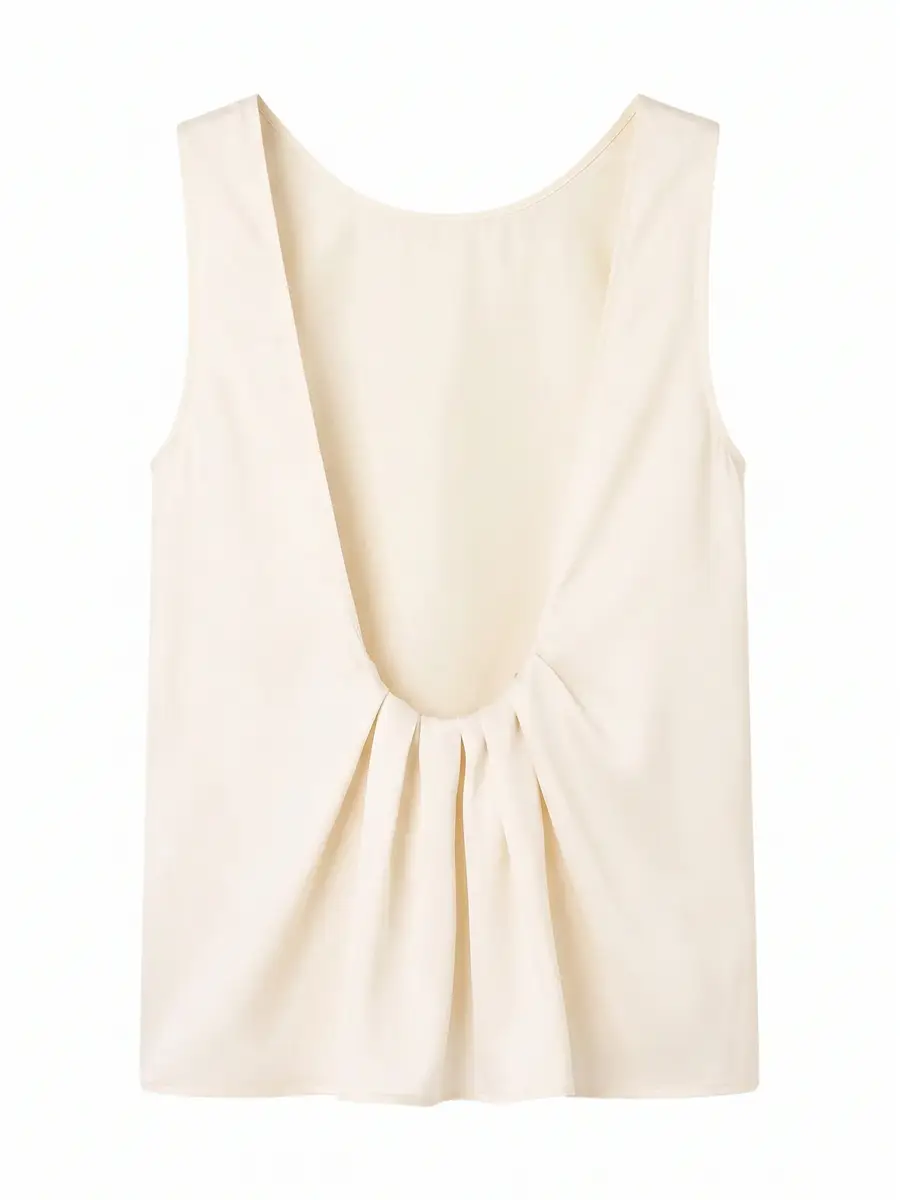 Loulou de Saison Gema Sleeveless Silk Top | Thumbnail 2 Loulou de Saison Gema Sleeveless Silk Top | Thumbnail 2